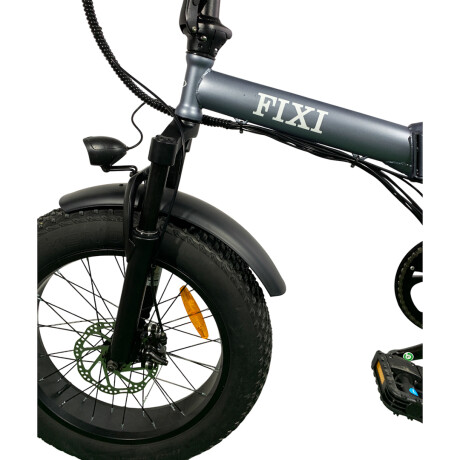 Bicicleta Eléctrica Knex Fixi EES875 250W Rodado 20*4.0 Ub GRIS