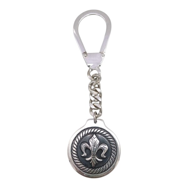 LLAVERO ALPACA Y PLATA 08 plateadouniforme