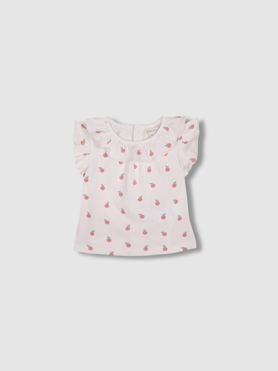 Camiseta Estampado Blanco