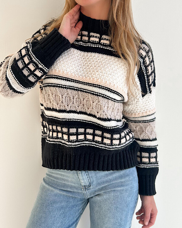 Sweater Koi Negro