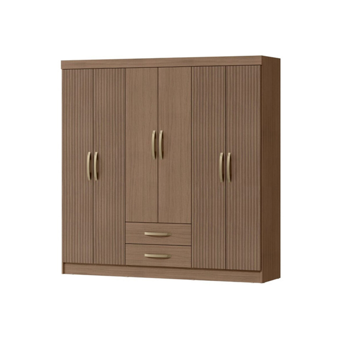 Ropero Placard 6 Puertas 2 Cajones 10 Estantes La Tentación 