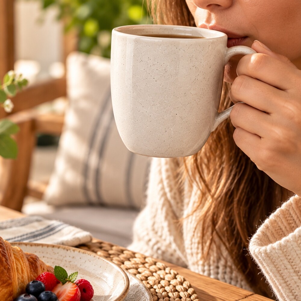 Taza Vainilla 350 ml sin plato OXFORD Taza Vainilla 350 ml sin plato OXFORD