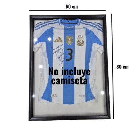 Exhibidor de camisetas (camiseta de Argentina no incluída) Exhibidor de camisetas (camiseta de Argentina no incluída)
