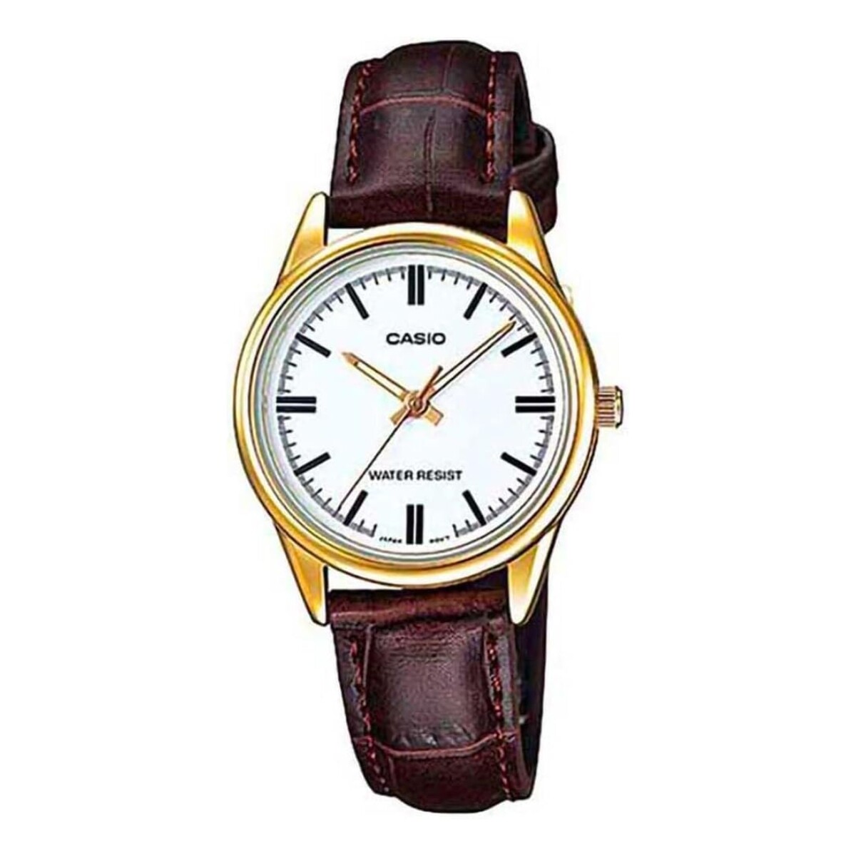 Reloj CASIO LTPV005GL-7AUDF en Cuero Marron Esfera 28mm 