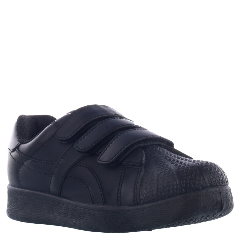 Championes Infantiles Push DANISH con velcros Negro