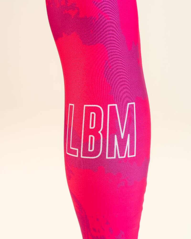 CALZA FUCSIA BY LBM ESTAMPADO