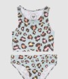 Bikini surf girl tricolor 6-16a Animal print