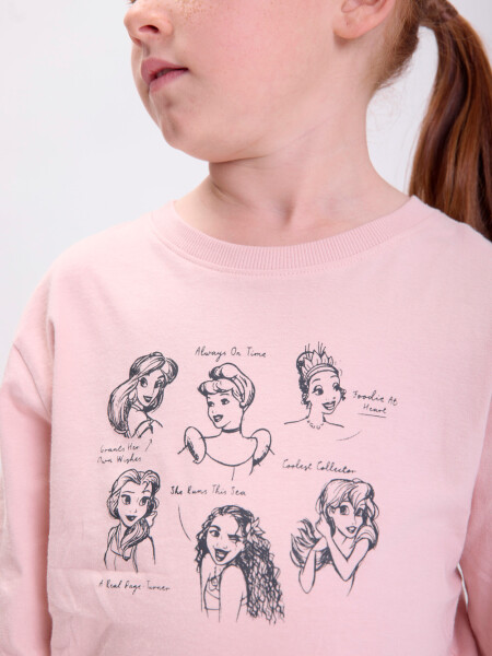 Remera estampa Rosa