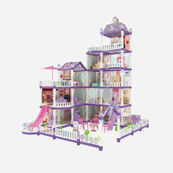 Casa de muñecas 340 piezas con accesorios. Casa de muñecas 340 piezas con accesorios.