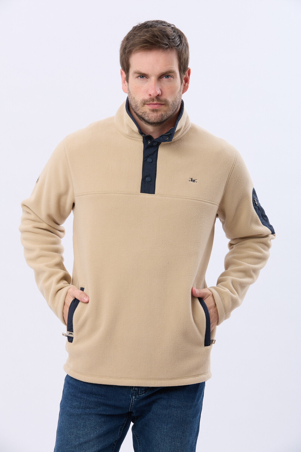 BUZO POLAR DE ABRIGO Beige