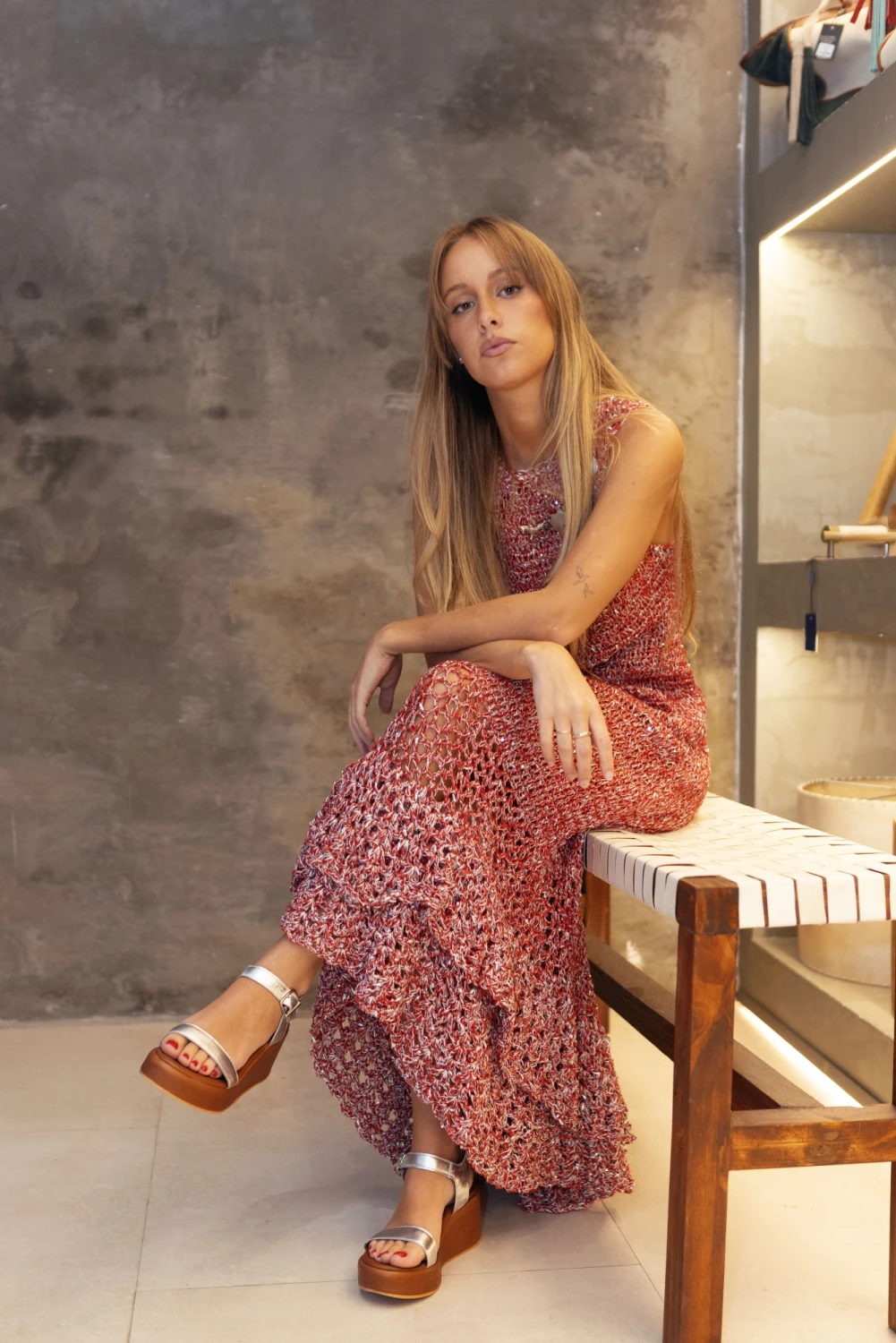 Gala Crochet Dress