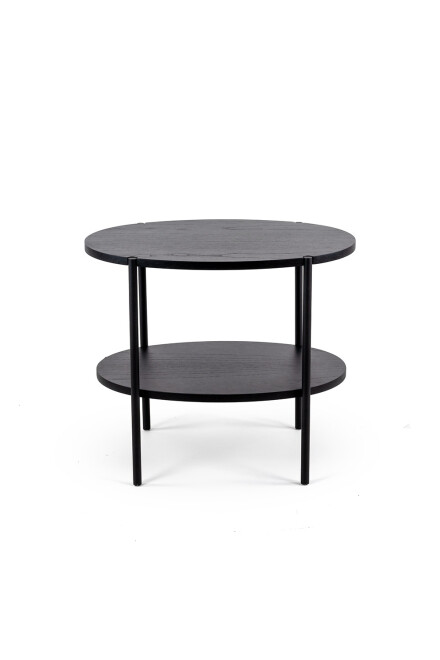 VERSATILE MESA LATERAL VERSATILE CINAMOMO NEGRA 62X46X52H CM