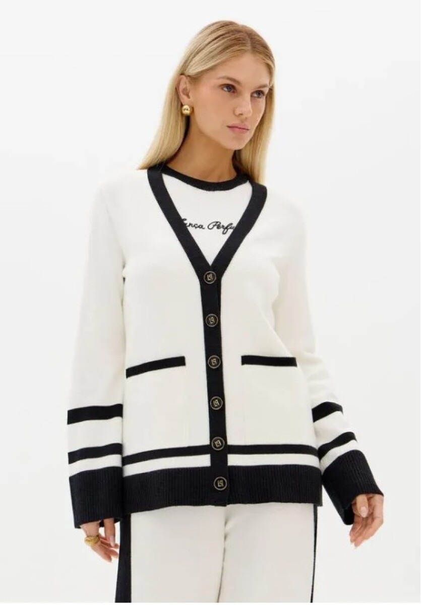 Cardigan Moorea - Blanco 