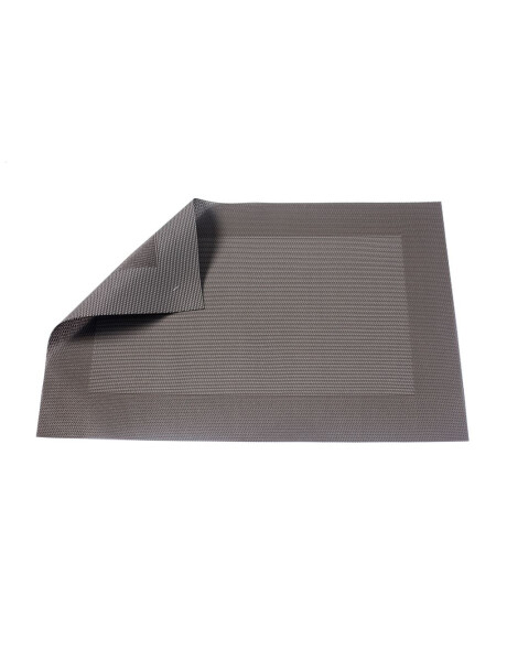 INDIVIDUAL PVC DISEÑO RECUADRO NEGRO 47x30CM INDIVIDUAL PVC DISEÑO RECUADRO NEGRO 47x30CM