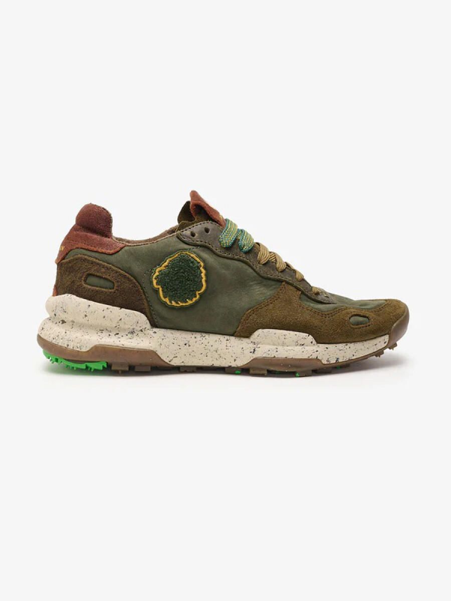 SHOES CHACRONA PREMIUM - DARK GREEN 