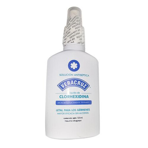 Veracruz solución antiséptica de Clorhexidina spray 125 ml Veracruz solución antiséptica de Clorhexidina spray 125 ml