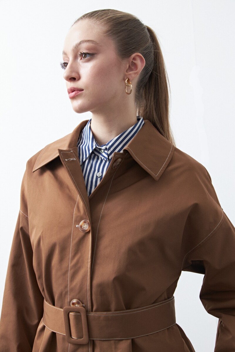 TRENCH TESSA Marron