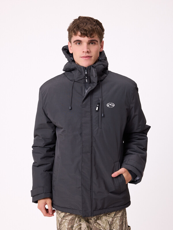 CAMPERA BANDUM RUSTY Gris Oscuro