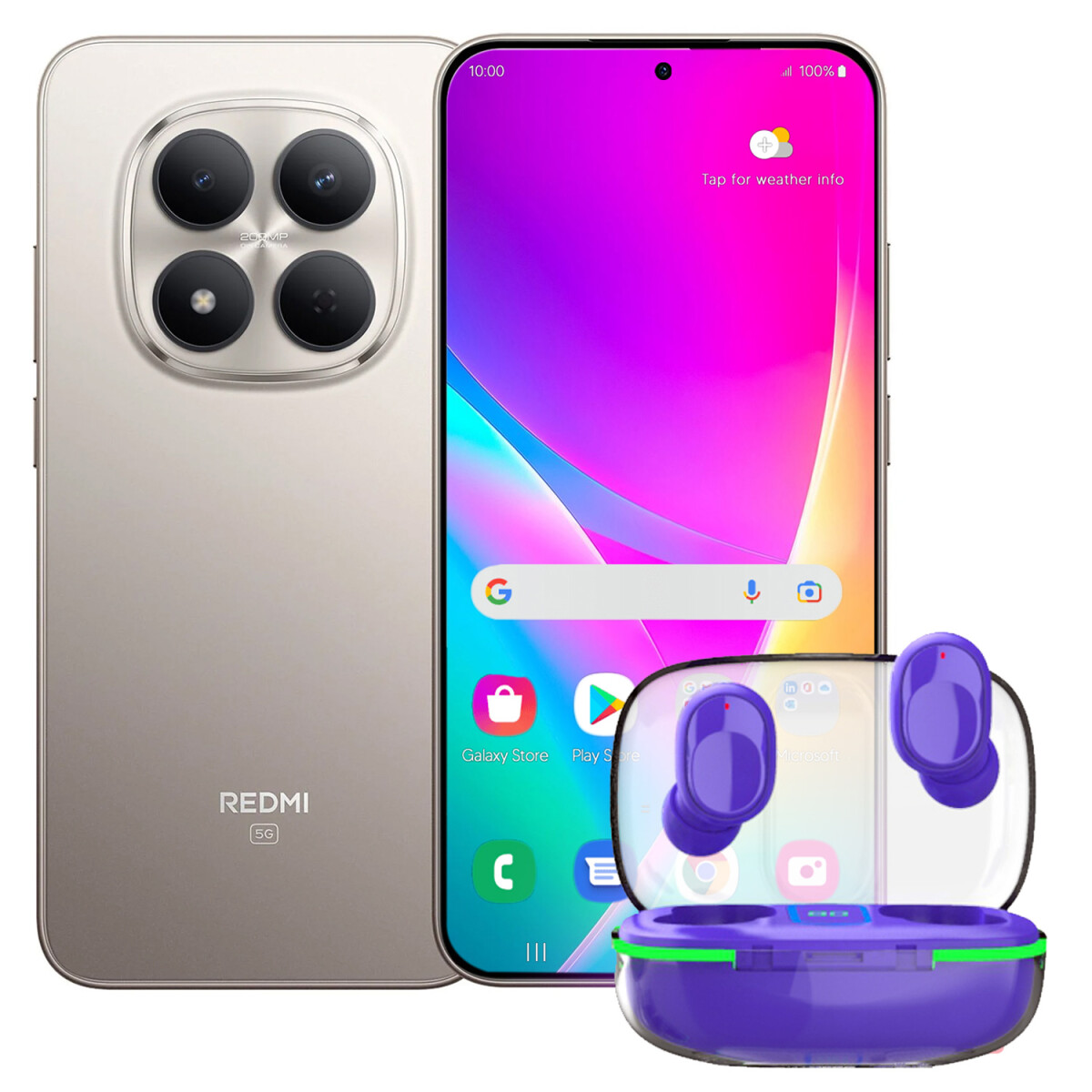 Xiaomi Note 15 Pro 8gb Ram 256gb 5g + Regalo - DORADO 