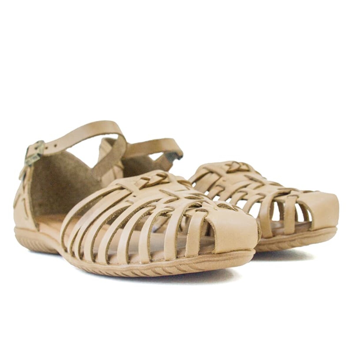 Sandalias Country Tiras de Mujer - 31401 - Nuez 