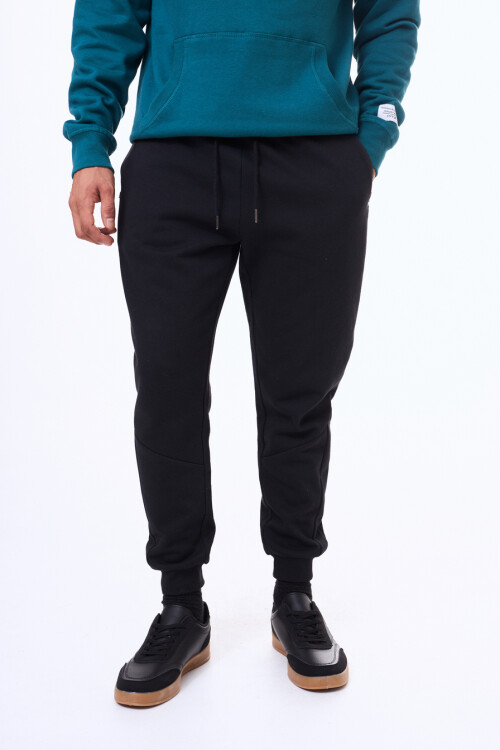 Pantalon de felpa Palmira Negro