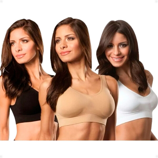 Soutien Top Deportivo Beige Talla XL-XXL
