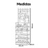 Perchero Organizador de Ropa y Zapatos Rack 6 Niveles Estantes y Ganchos IMBACK Color Negro Perchero Organizador de Ropa y Zapatos Rack 6 Niveles Estantes y Ganchos IMBACK Color Negro