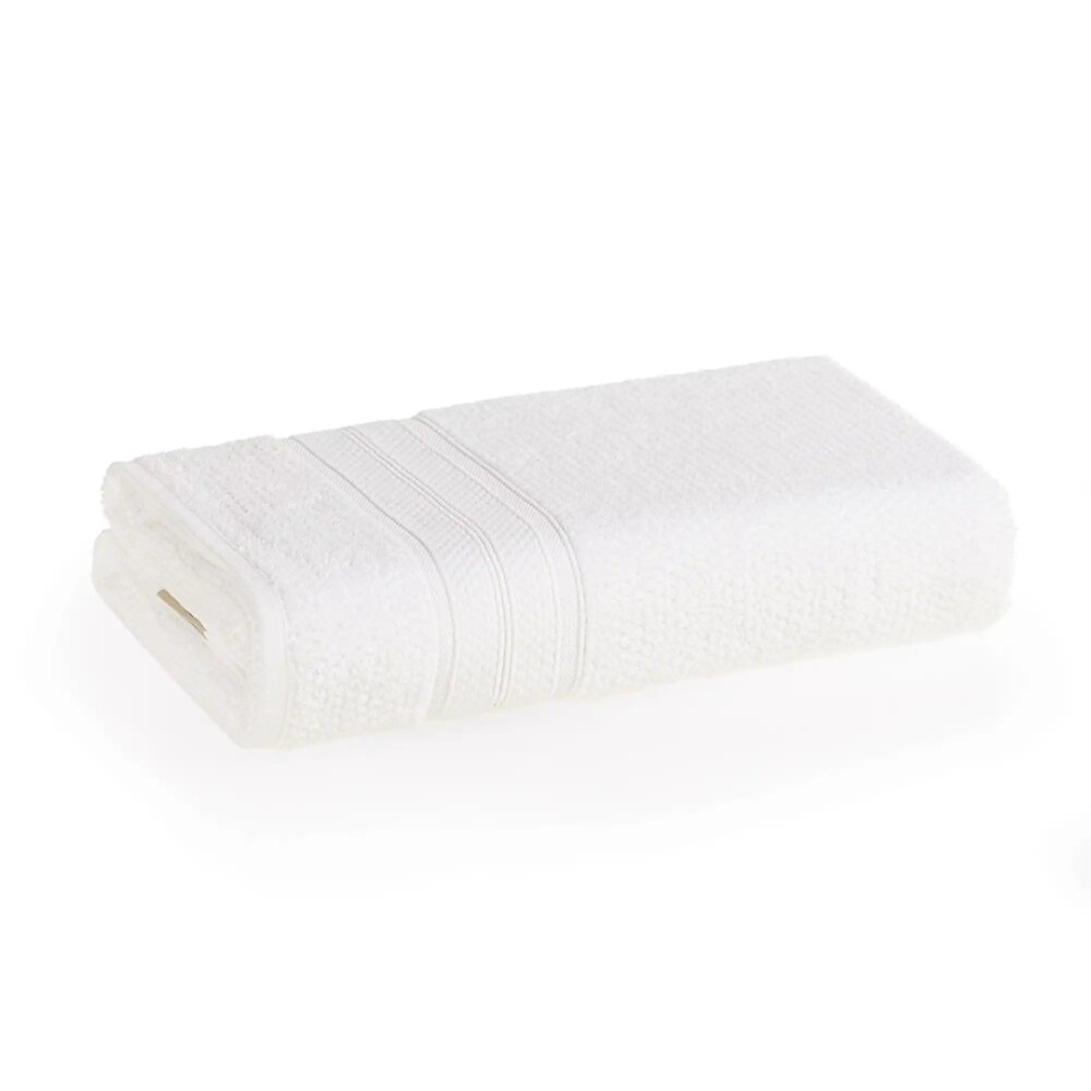 Toalla De Baño 80 x 150 Nuvia 100% Algodón - Karsten Blanco