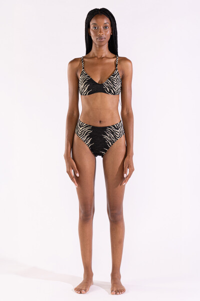 NEW MILA TOP Feline Black
