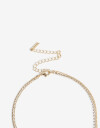 Collares Largos Strass Collar Largo Multicadena Con Dijes - Dorado