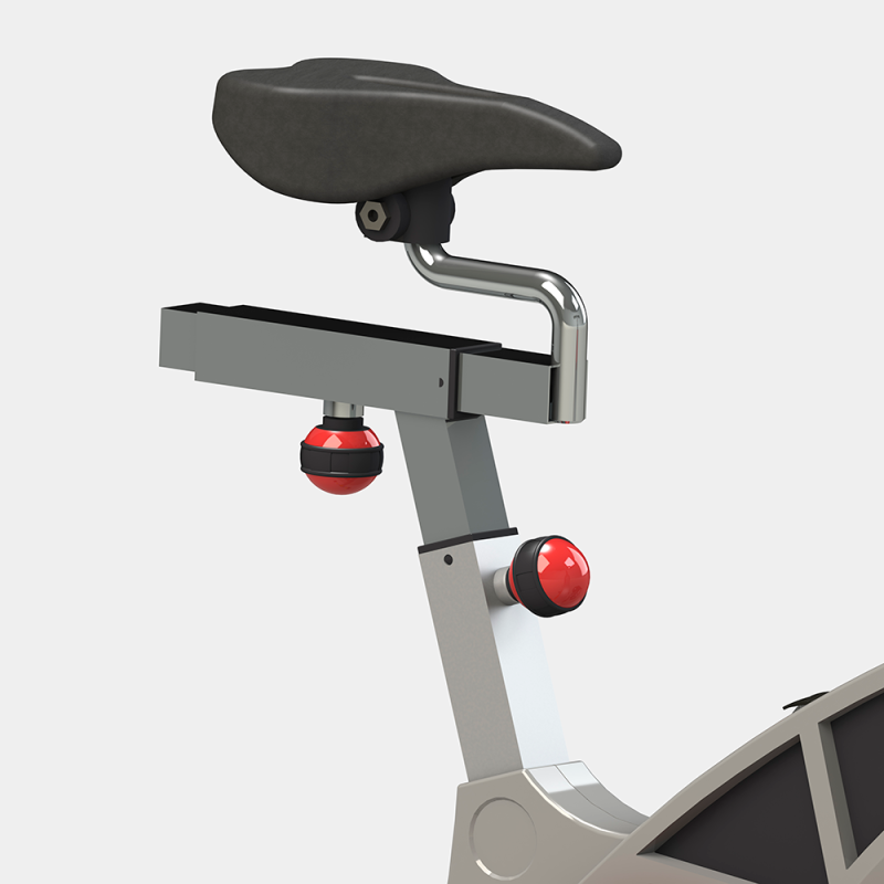 Bicicleta Spinning Athletic 2600BS Naranja