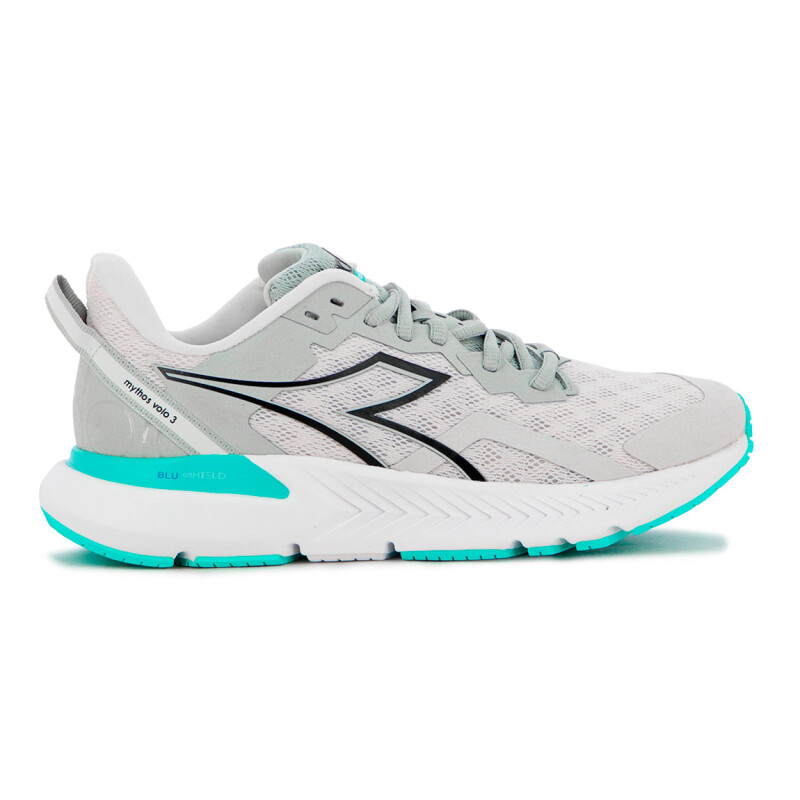 DIADORA Calzature Running RUBBER OUTSOLE MYTHOS BLUSHIELD VOLO 3 W Plateado-Negro