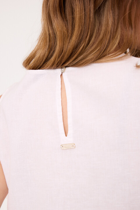 TOP BORINA POLANCO Blanco