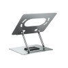 Soporte laptop Havit ST7411SI giratorio 360° ajustable plateado Soporte laptop Havit ST7411SI giratorio 360° ajustable plateado