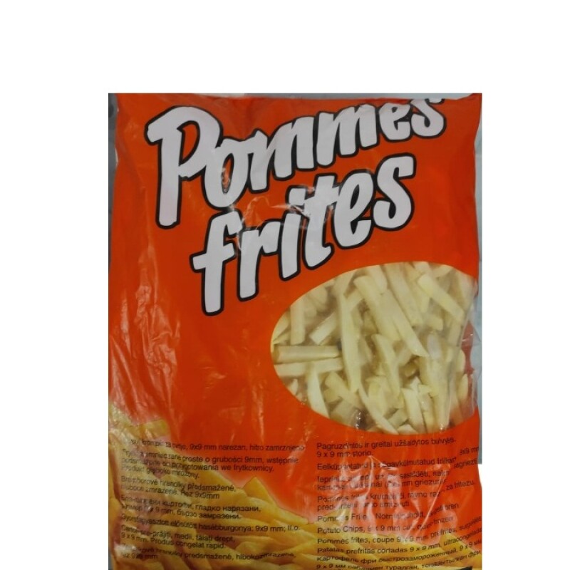SUPER OFERTA PAPAS FRITAS 9MM 2,5KG POMMES FRITES SUPER OFERTA PAPAS FRITAS 9MM 2,5KG POMMES FRITES