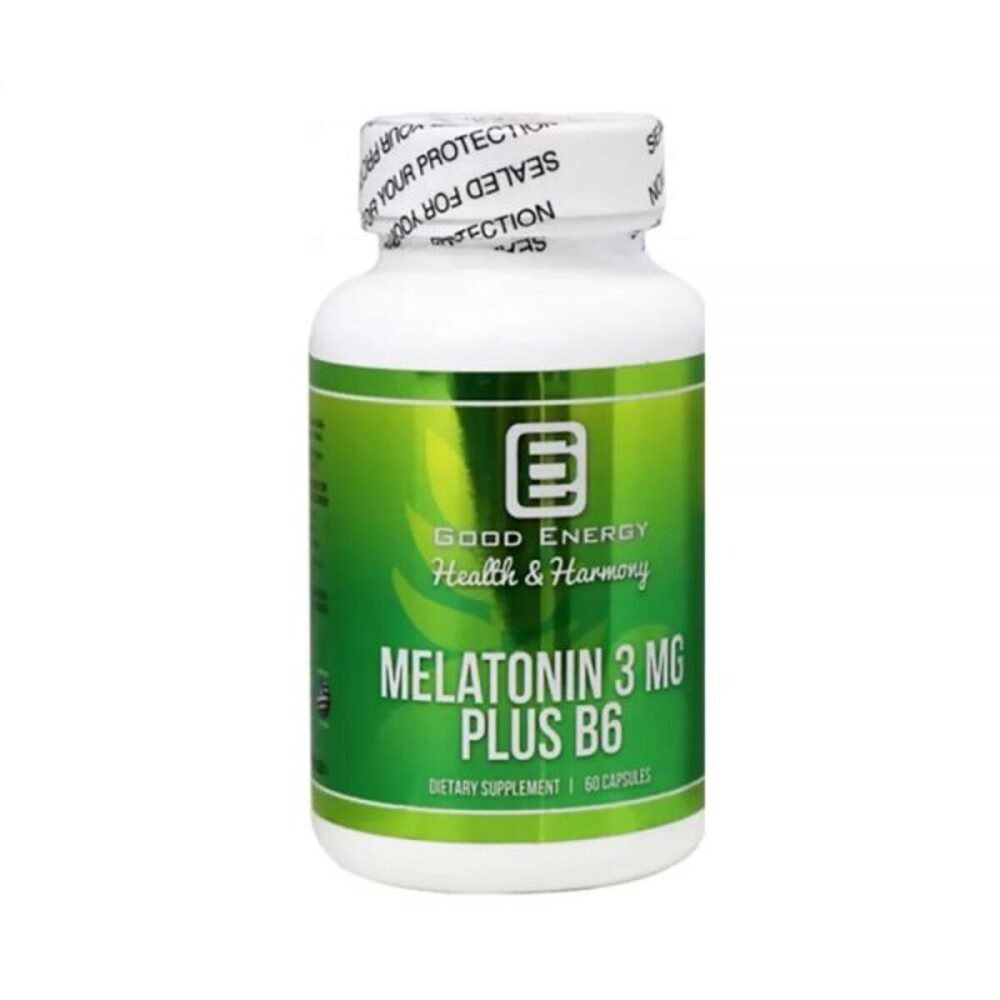 MELATONIN 3 MG. PLUS B6 GOOD ENERGY FR. única