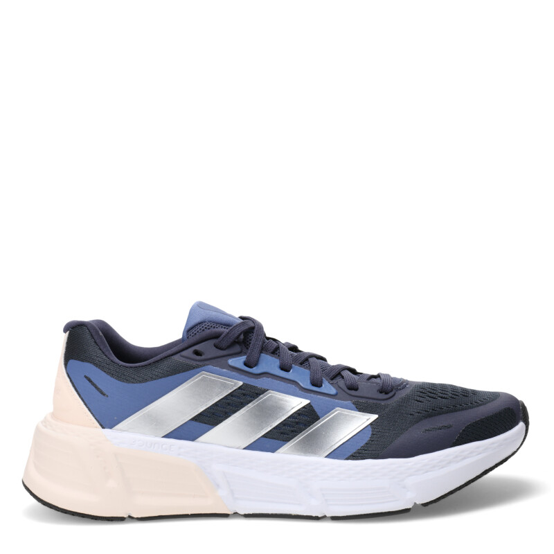 Championes de Mujer Adidas Questar Azul marino - Plateado - Rosado