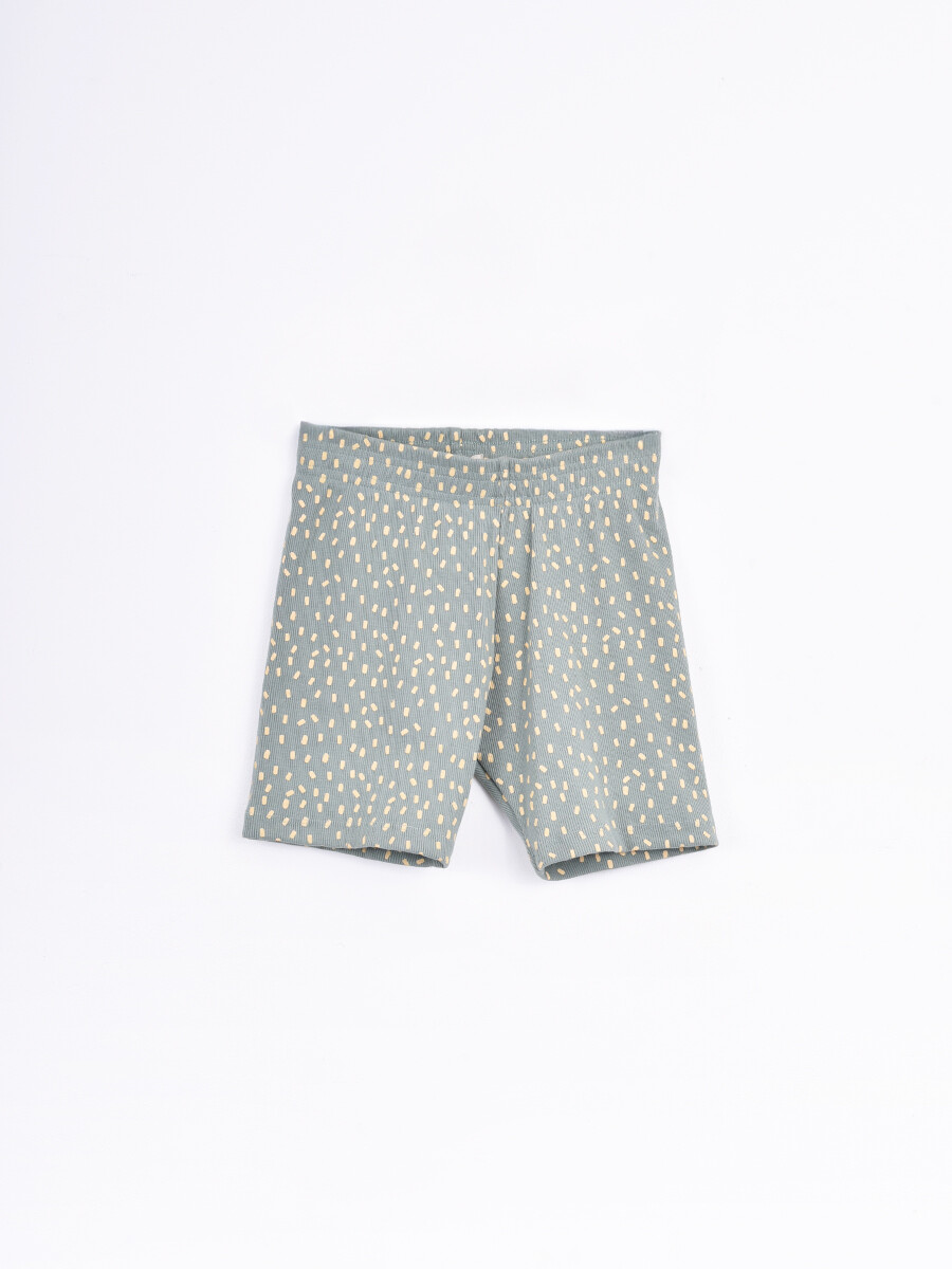 BIKER DONNA SPOT - VERDE GRISACEO 