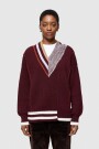 SWEATER 4073 Bordo