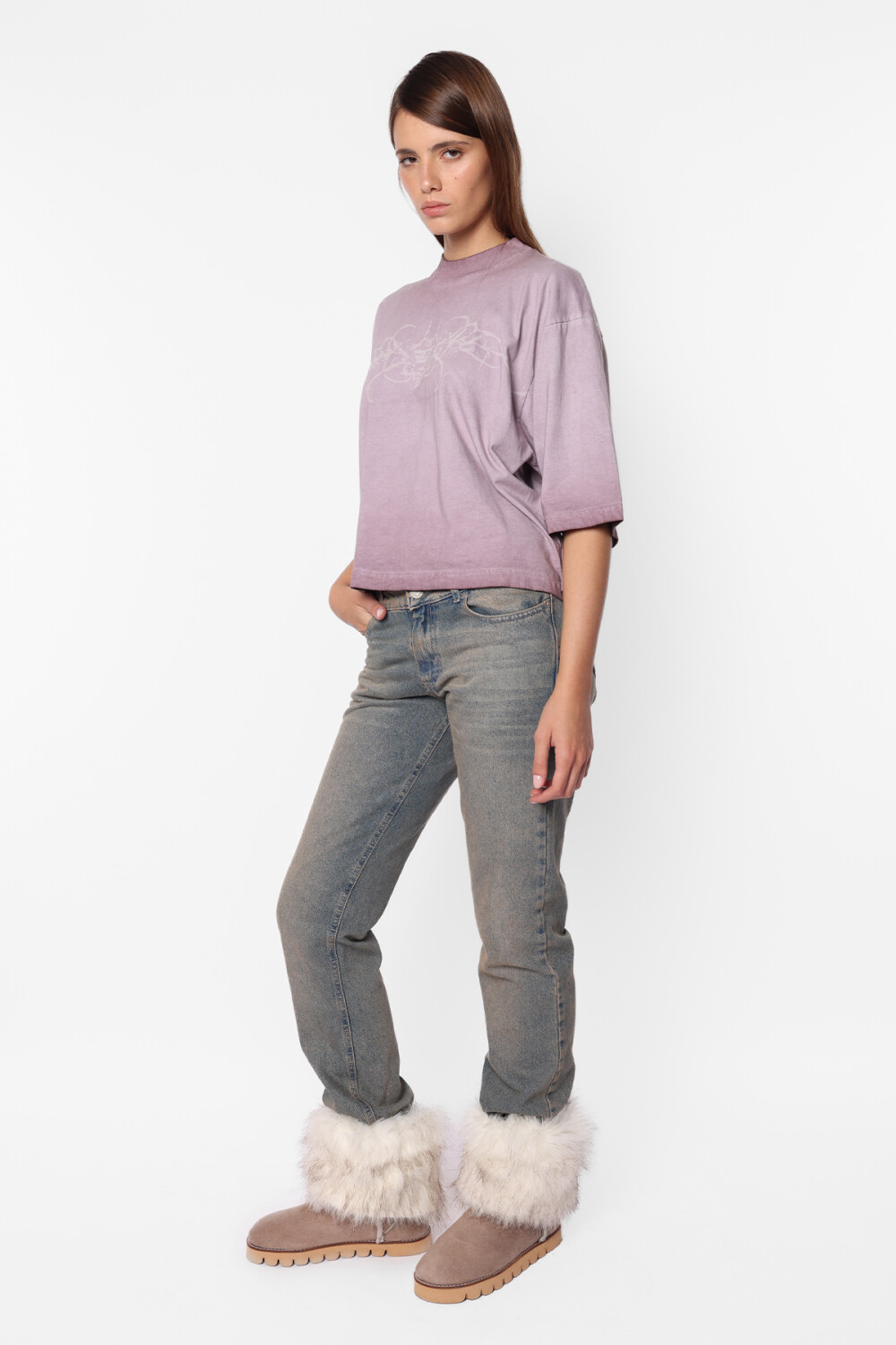 Remera Drench Mora