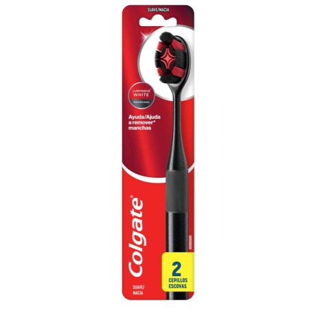 Cepillo de Dientes Colagate Luminous White Charcoal Cepillo de Dientes Colagate Luminous White Charcoal