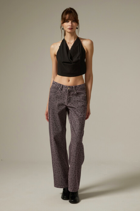 Pantalon Nerai Gris Medio