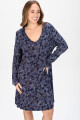 CAMISÓN ESTAMPADO AZUL EST.ARABESCOS