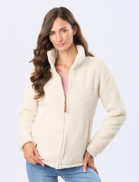 CAMPERA SHERPA SUAVE Natural