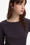 Remera Ágata Gris Oscuro
