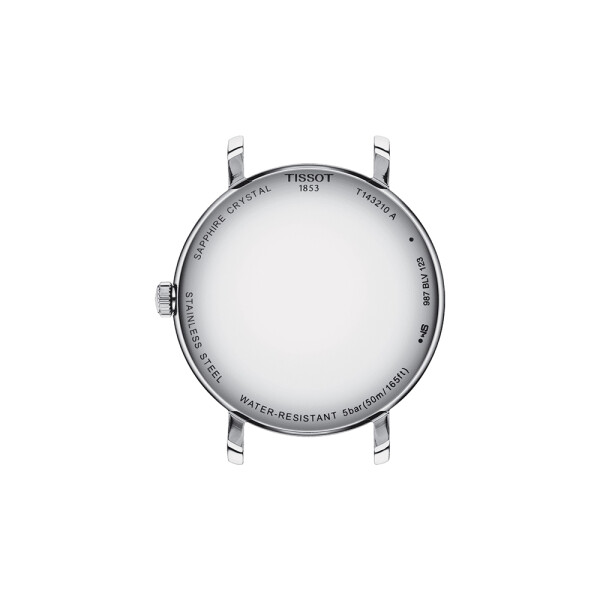 Reloj Tissot Everytime mediano en acero con esfera gris claro Reloj Tissot Everytime mediano en acero con esfera gris claro