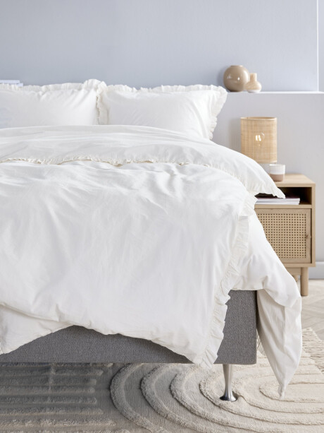 Juego funda nórdica alg lavado ELMA 200x220 bl Juego funda nórdica alg lavado ELMA 200x220 bl