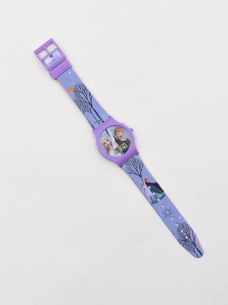 RELOJ INFANTIL FROZEN GRIS