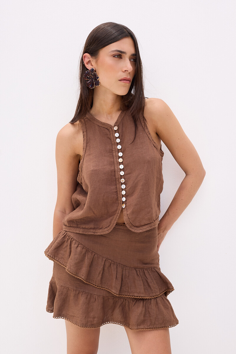 Top Nilo - Chocolate 