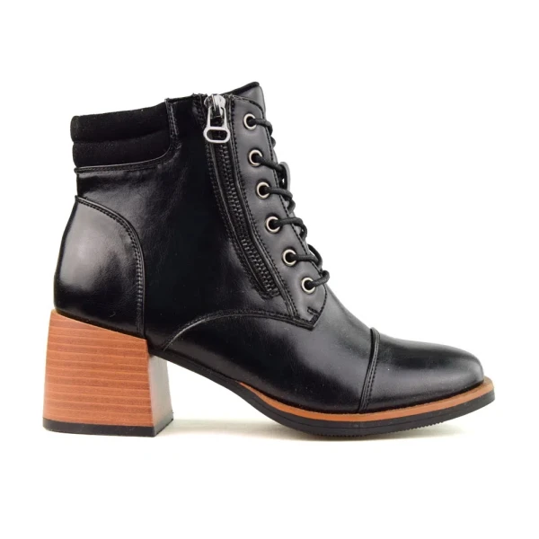 BOTA CASUAL TACO ALTO - KORIUM NEGRO